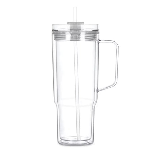 40oz ACRYLIC SNOWGLOBE TUMBLER